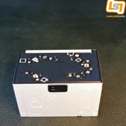 22 IN 1 STORAGE CUBE FOR NINTENDO SWITCH GAME CARTRIDGES AND MICROSD CARDS