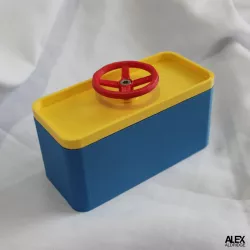 3D Locking Hatch Door Storage Box Container