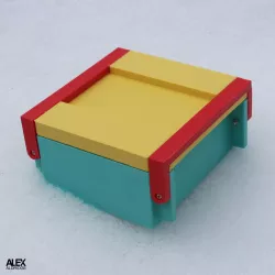 3D Locking Rugged Storage Box Container #1