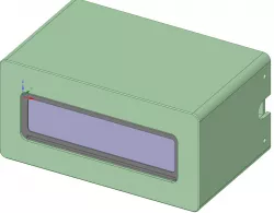 3D Printable Enclosure for Wemos D1 Mini and 1602 LCD