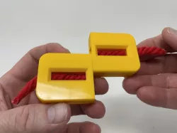 3D Printed Rope Puzzler