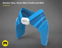 Ahsoka Tano, Clone Wars Faulds and Belt