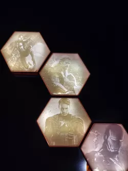 Avengers / guardian of the galaxy / harry potter / Star Wars Litho Lamp Pack
