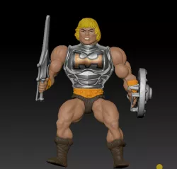 Battle Armour Motu stile action figure