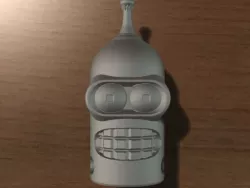 Bender "Futurama" clip for shoes laces