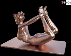 Bow (Dhanurasana) - Sculpt Yoga pose