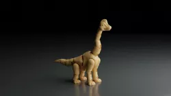 brachiosaurus, flexi jointed