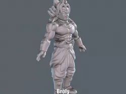 Broly (Easy print and Easy Assembly)