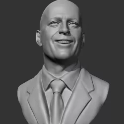 Bruce Willis 3D print model