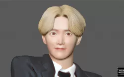 BTS JHOPE - K POP KOREAN IDOL BIG HIT K-POP BOY GROUP 3D PRINT BUTTER DYNAMITE J-HOPE