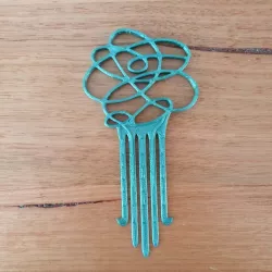 BTS Love Yourself hair slide ornament