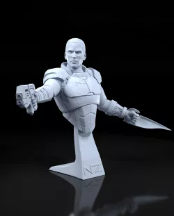 Bust of Commander Shepard