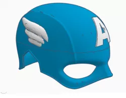 Captain America helmet