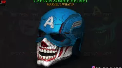 Captain Zombie Helmet - Marvel What If - High Quality Details