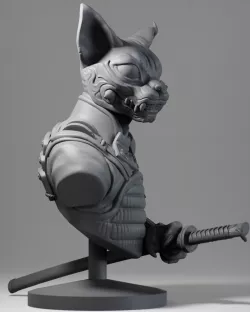 Cat Samurai x