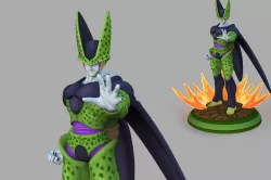 Cell - Dragon Ball 3D model - ready to print 3D print model