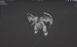 Charizar with TheRock head