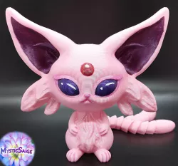 Chibi Espeon Flexy - Articulated - Print in Place
