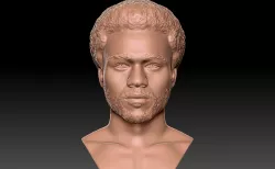 Childish Gambino Donald Glover bust for 3D printing