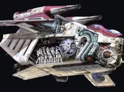 clone wars laat gunship