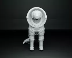 Cosmo Space Dog Marvel Figure [Series 6].