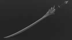 Crissaegrim - Castlevania Lords of Shadow 2 3D Print Model