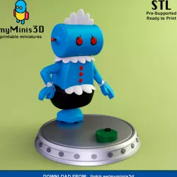 Cute Rosie Robot - (Robotina) FanToy | 3D print models.