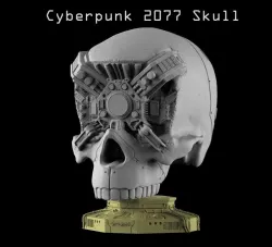 CYBER SKULL (CYBERPUNK 2077)