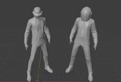 Daft Punk Suit Figure
