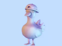 Dancing duck