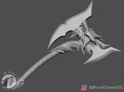 Darisus Axe LOL league of legends - Fan Art 3D print model