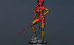 Darth Talon Star Wars - Fanart Version 3D print model