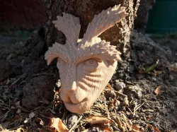 Deer God Mask Simple + Wooden Version