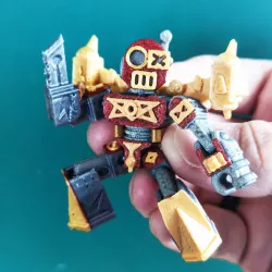 DESTROBOT - Print in Place / NO SUPPORTS / NO Assemble!