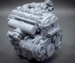 car engine model 【 STLFinder