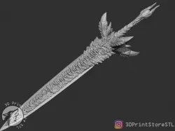 Devil Sword From Devil May Cry - Fan Art 3D print model