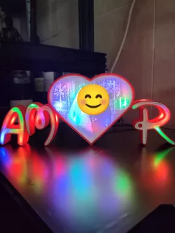 disney love illuminated sign