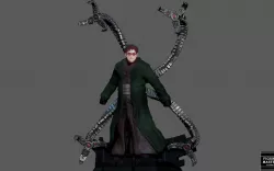 DOCTOR OCTOPUS SPIDERMAN NO WAY HOME MCU MARVEL DOC OCK MOVIE STATUE 3D PRINT