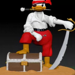 Donald Pirate Fan art