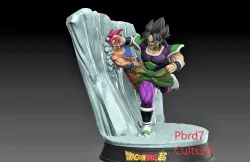 DRAGON BALL GOKU V BROLY DRAGON BALL SUPER