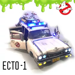 Ecto-1 with lights and sound! With detailed free instruction!