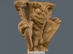 Evil Gremlin (Easy print no support)