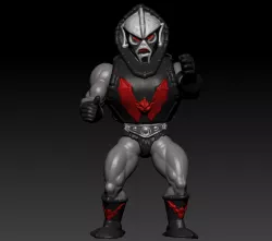 Evil-man Motu stile action figure