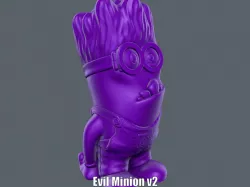 Evil Minion v2 (Easy print no support)