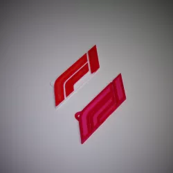 F1 keychain