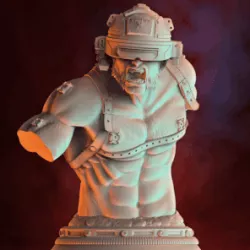 Fan Art Wolverine Weapon X - Bust
