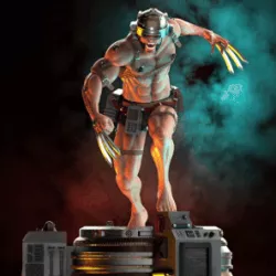 Fan Art Wolverine Weapon X - Statue