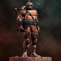Fanart TMNT Leonardo Statue