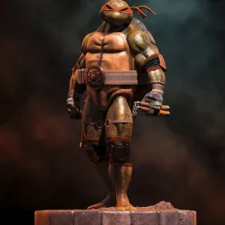 Fanart TMNT Michelangelo Statue