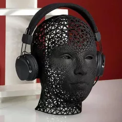 female headphone stand